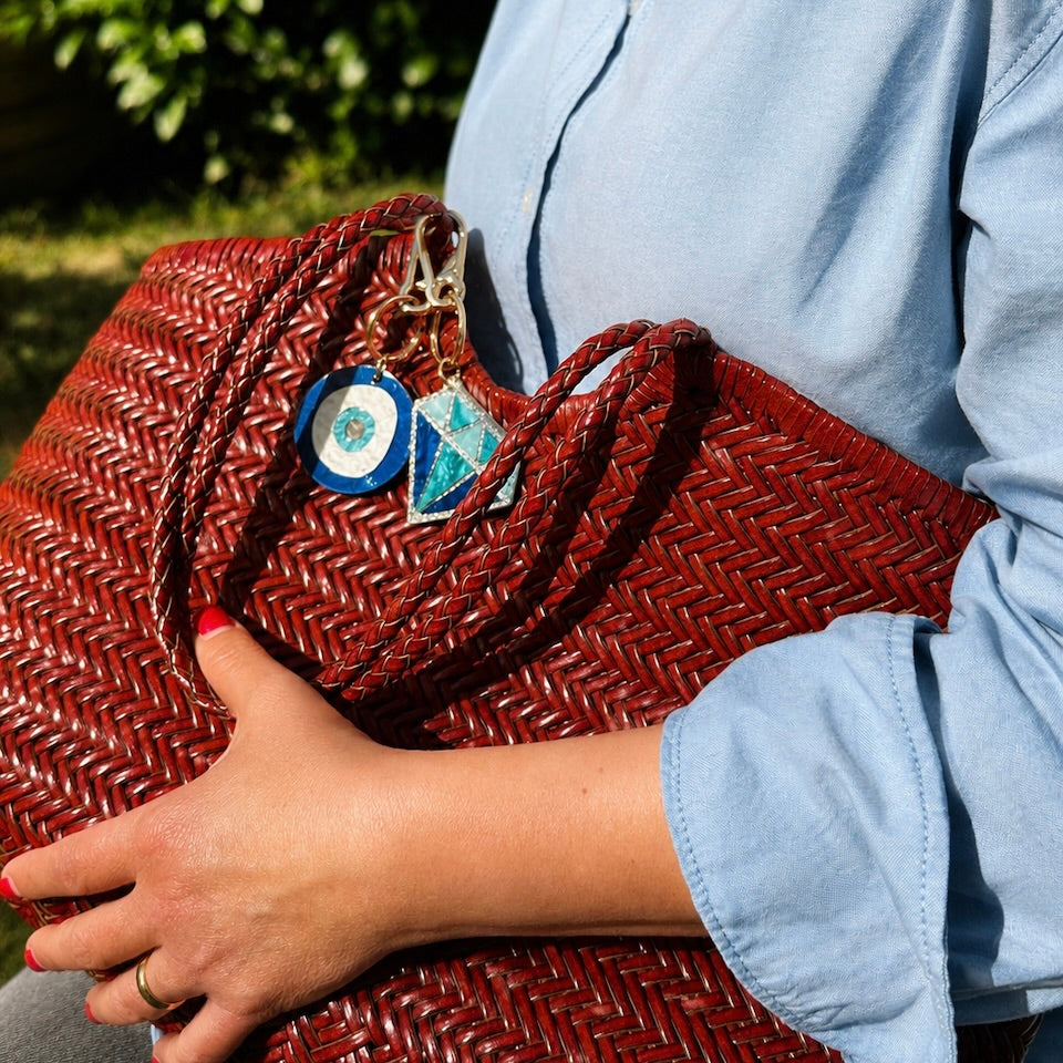 Schlüsselanhänger & Bag Charm Diamant