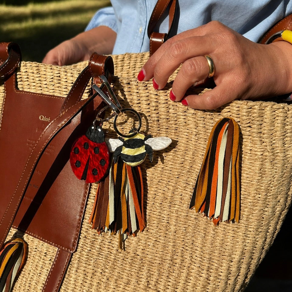 Schlüsselanhänger & Bag Charm Marienkäfer