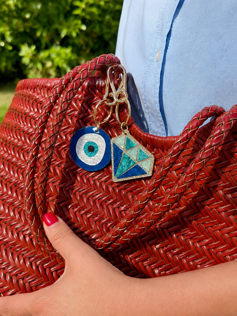 Schlüsselanhänger & Bag Charm Turkish Eye
