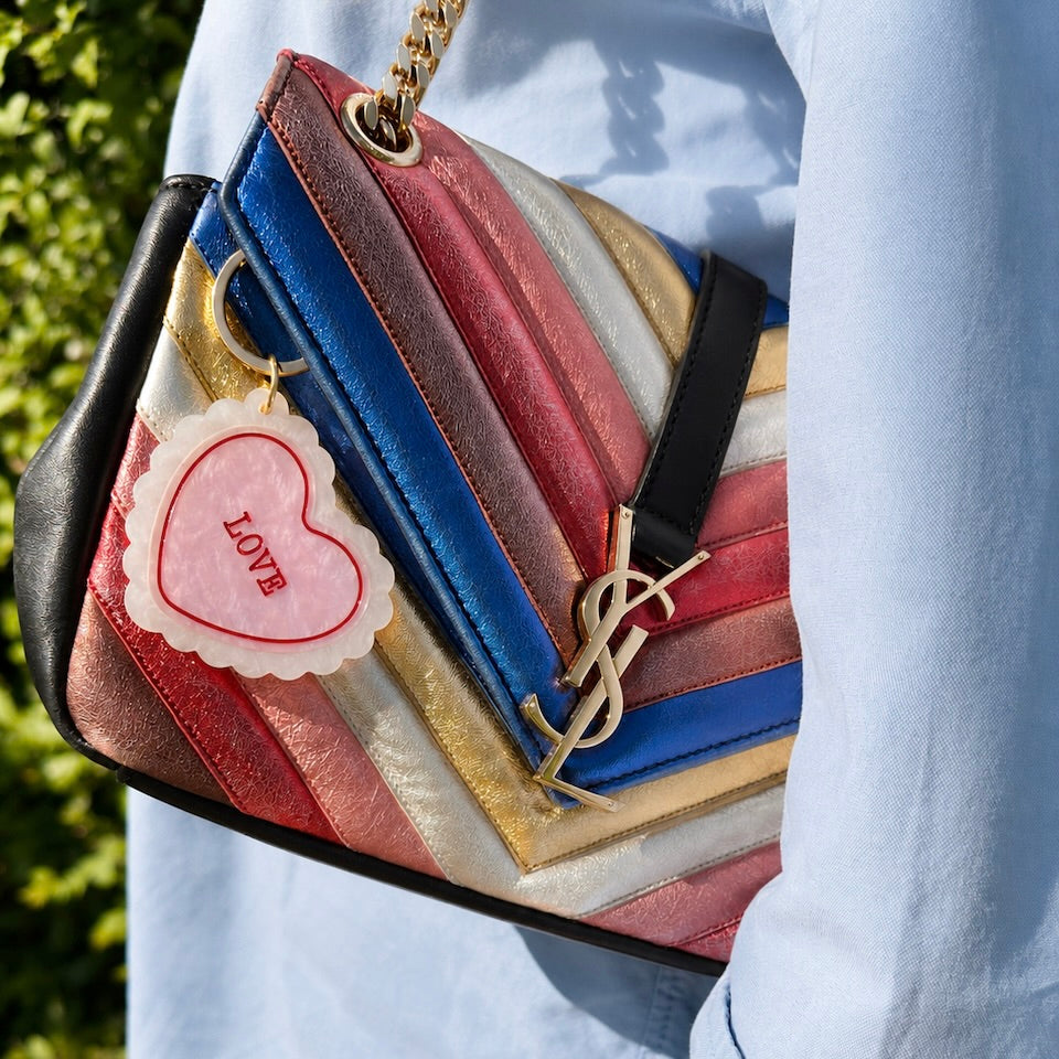 Schlüsselanhänger & Bag Charm Love