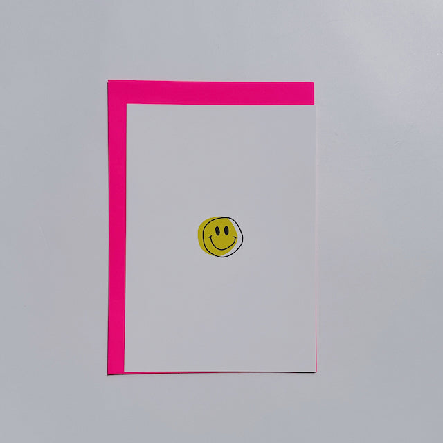 Karte Happy Face