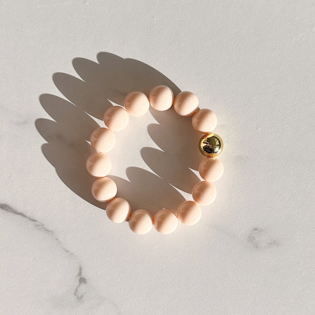 Armband Candy, nude