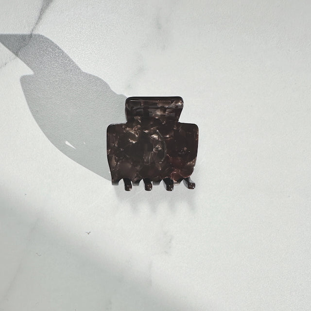 Haarclip NO.02, dunkelbraun