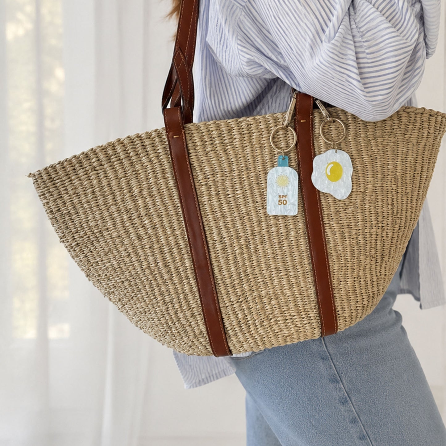 Schlüsselanhänger & Bag Charm Spiegelei
