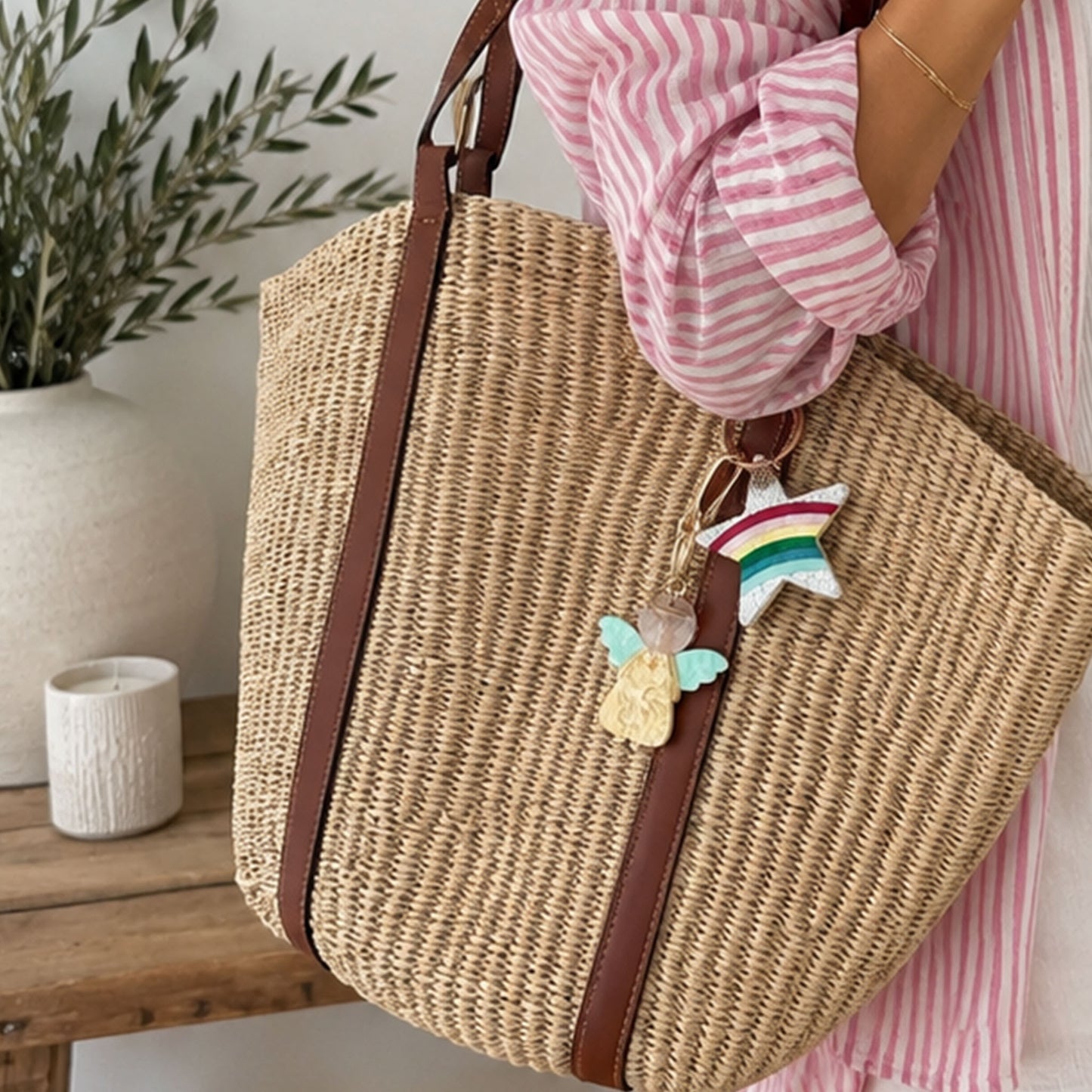 Schlüsselanhänger & Bag Charm Schutzengel