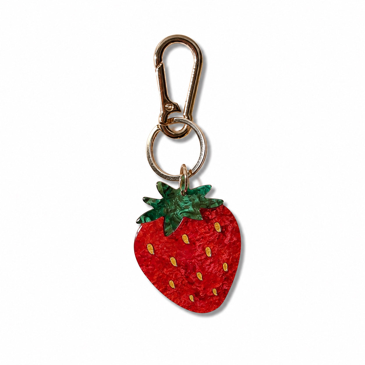 Schlüsselanhänger & Bag Charm Strawberry