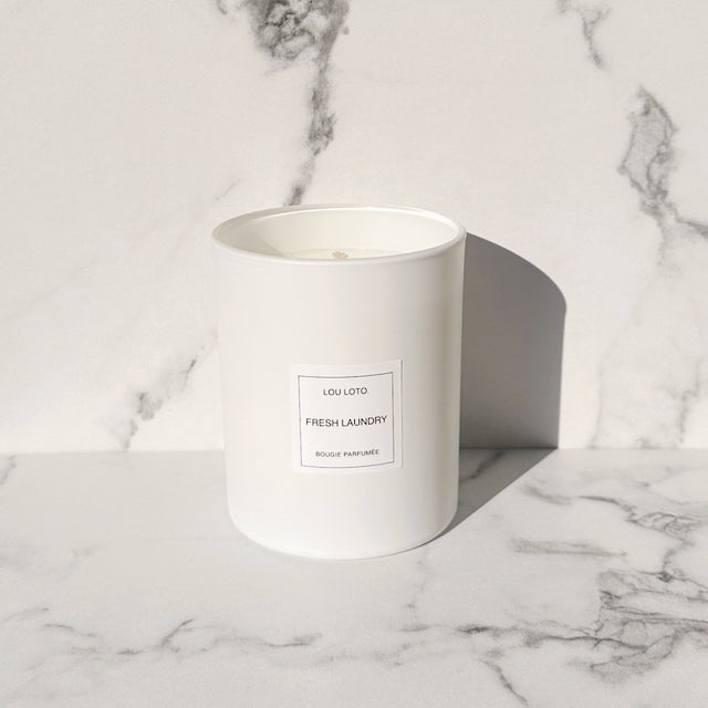 Duftkerze 165g, Fresh Laundry
