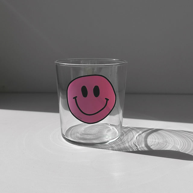 Happy Face Glas, 330ml
