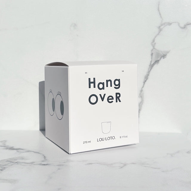 Porzellanbecher Hangover, 3 Stück