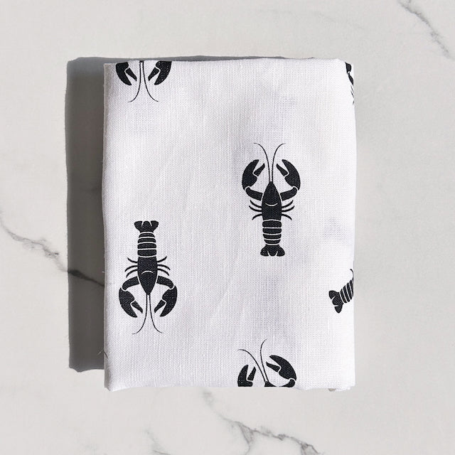 Geschirrtuch Hummer, weiß