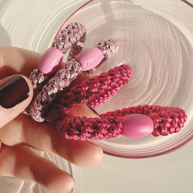 Kknekki Haargummi pink