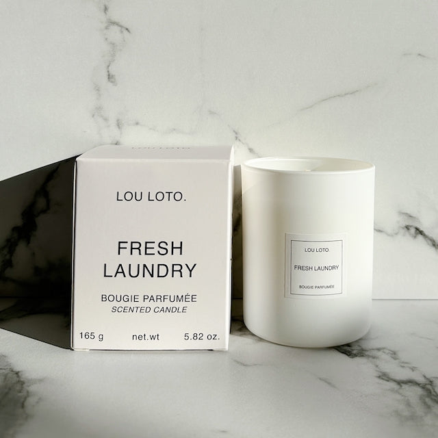 Duftkerze 165g, Fresh Laundry