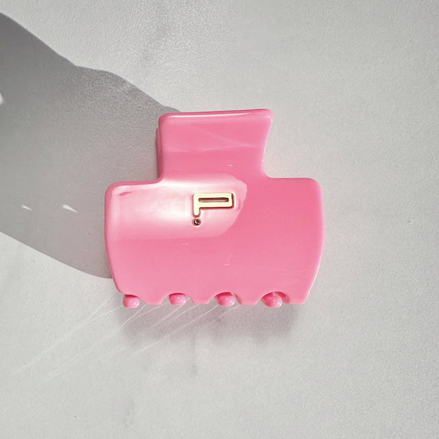 Haarklammer NO.01, neonpink 3 stk.