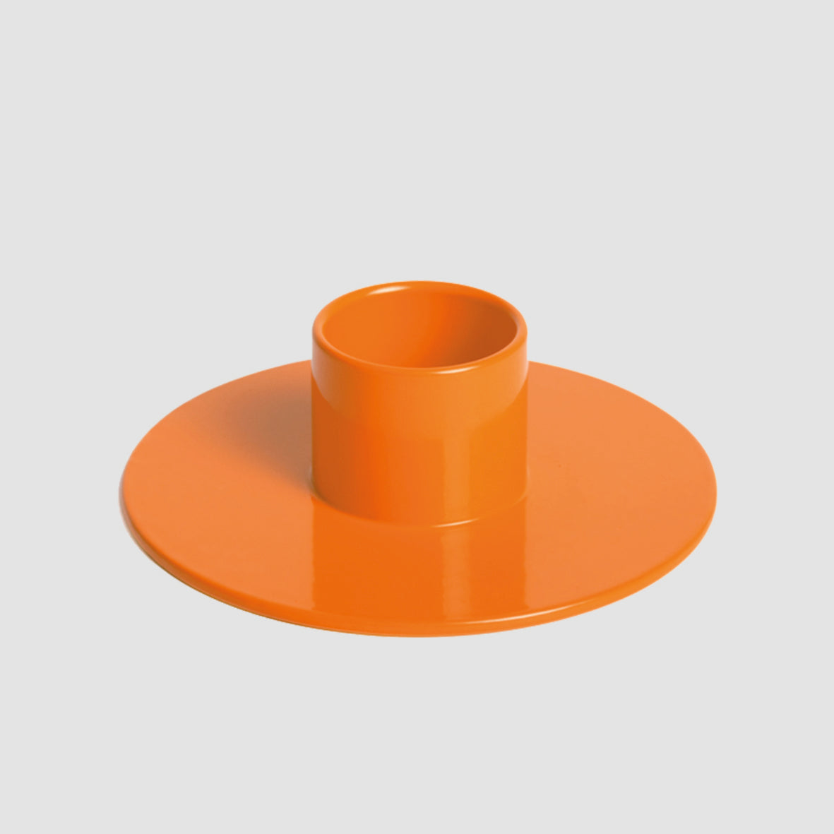 Kerzenhalter, orange