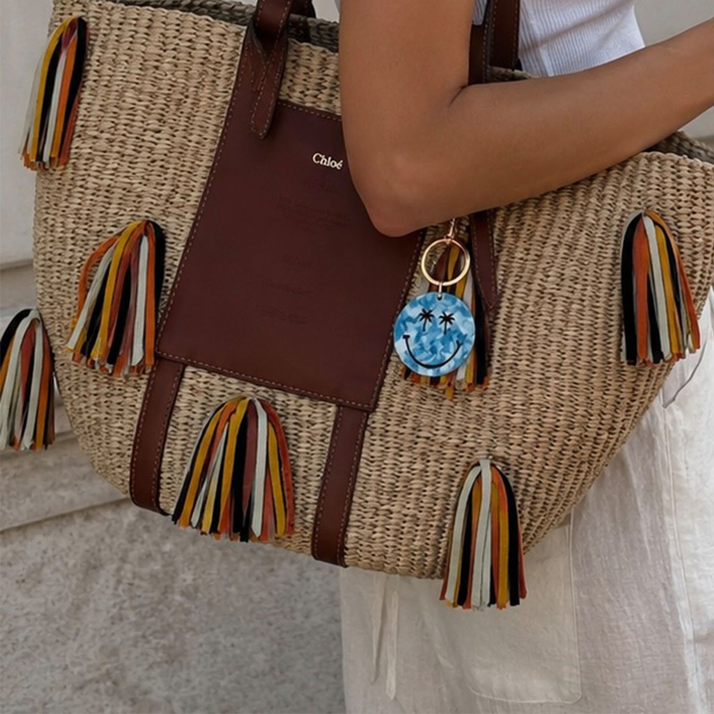 Schlüsselanhänger & Bag Charm Happy Palms
