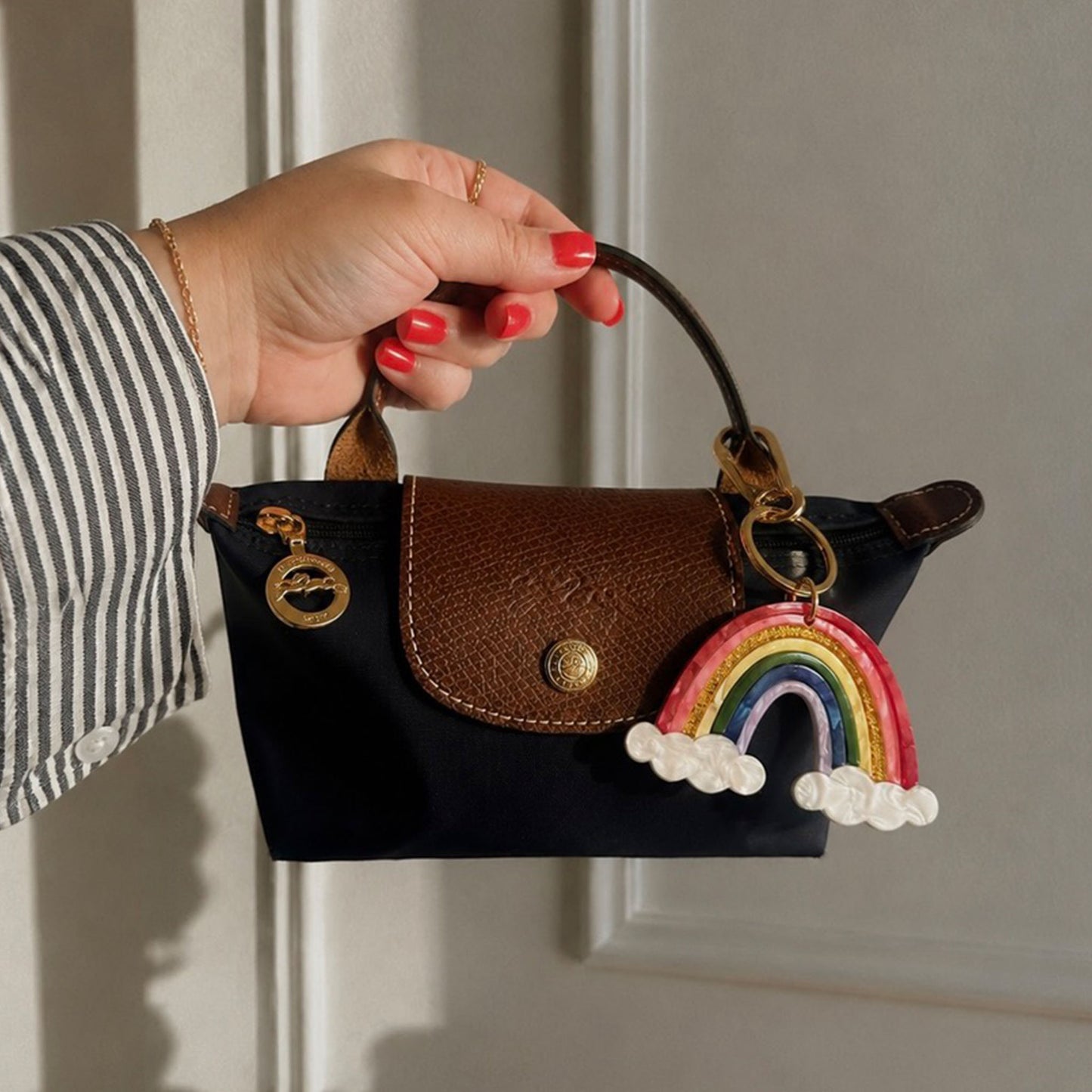 Schlüsselanhänger & Bag Charm Regenbogen