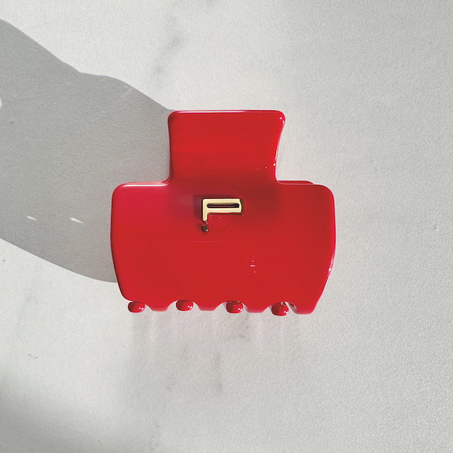 Haarklammer NO.01, rot