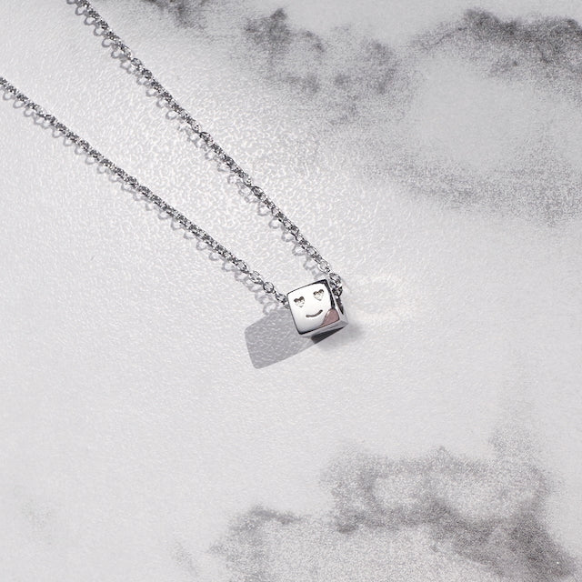 Kette Mood-Cube, silber