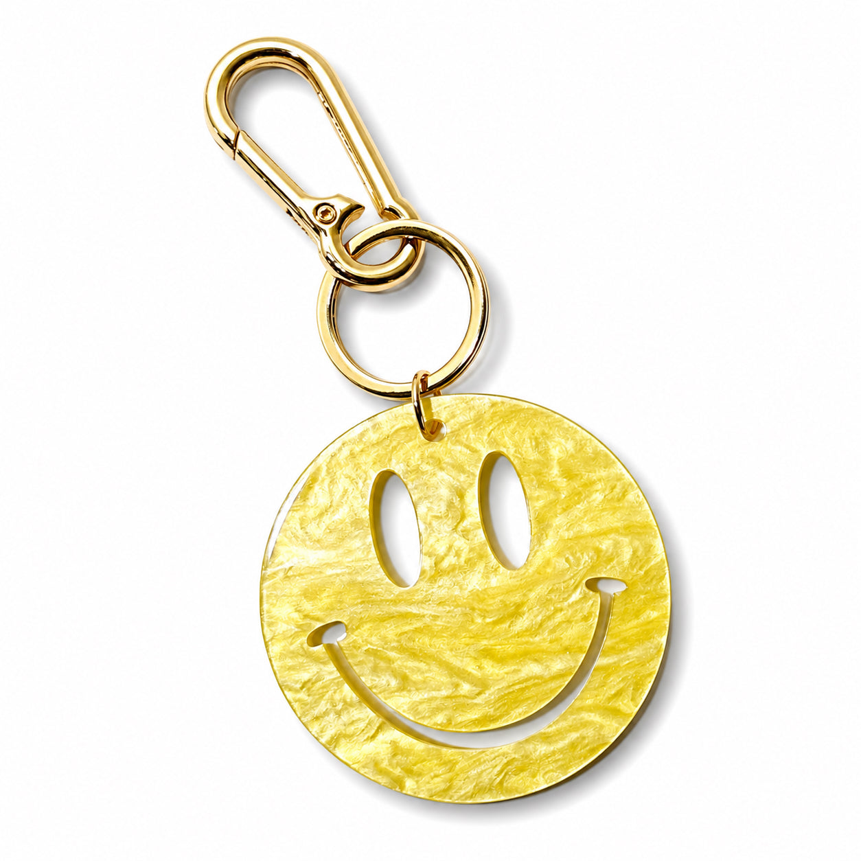 Schlüsselanhänger & Bag Charm Happy Face Xl