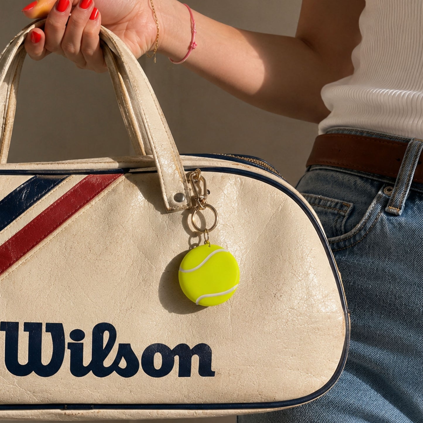 Schlüsselanhänger & Bag Charm Tennis