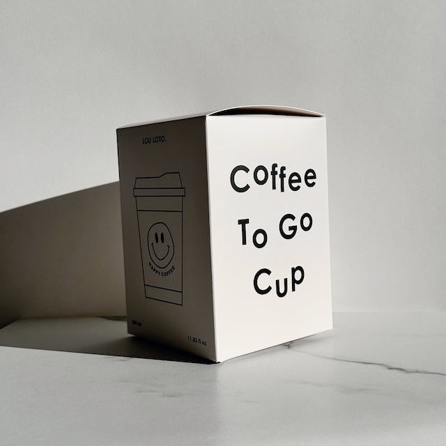 To Go Becher, schwarz