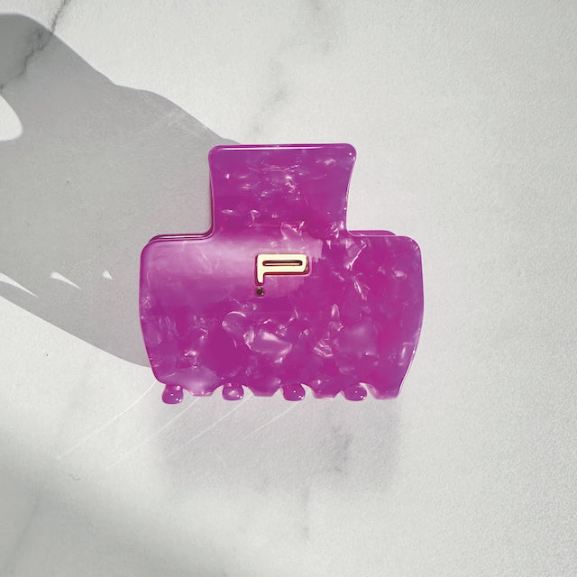 Haarklammer NO.01, violett 3 Stk.
