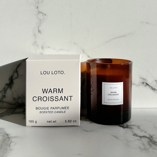 Duftkerze 165g, Warm Croissant