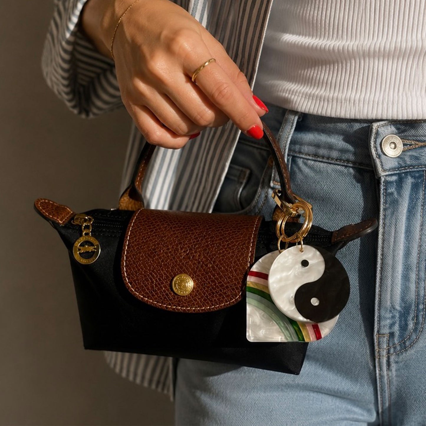 Schlüsselanhänger & Bag Charm Ying Yang