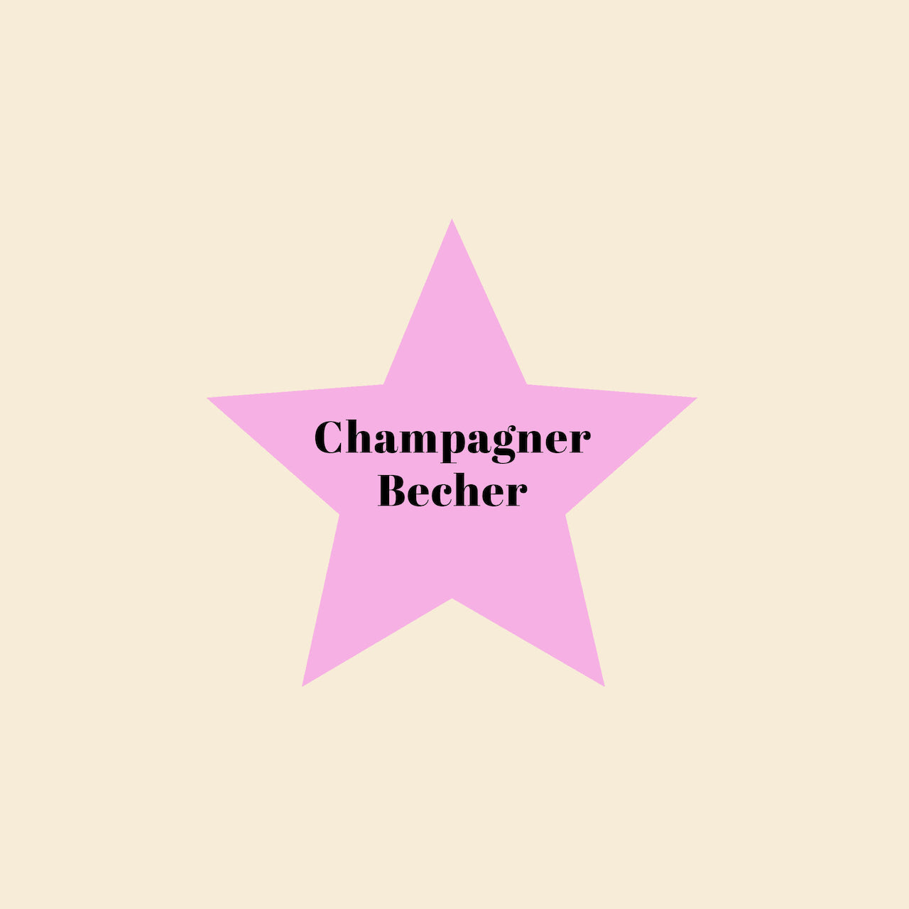Champagnerbecher