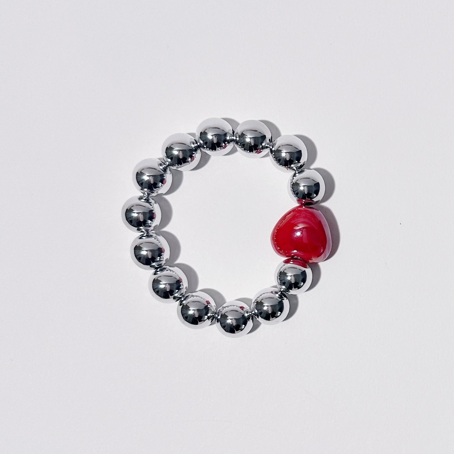 Armband Chrome, silber