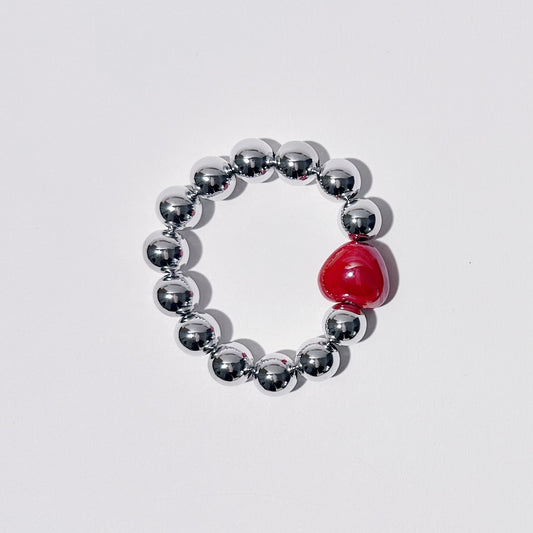 Armband Chrome, silber