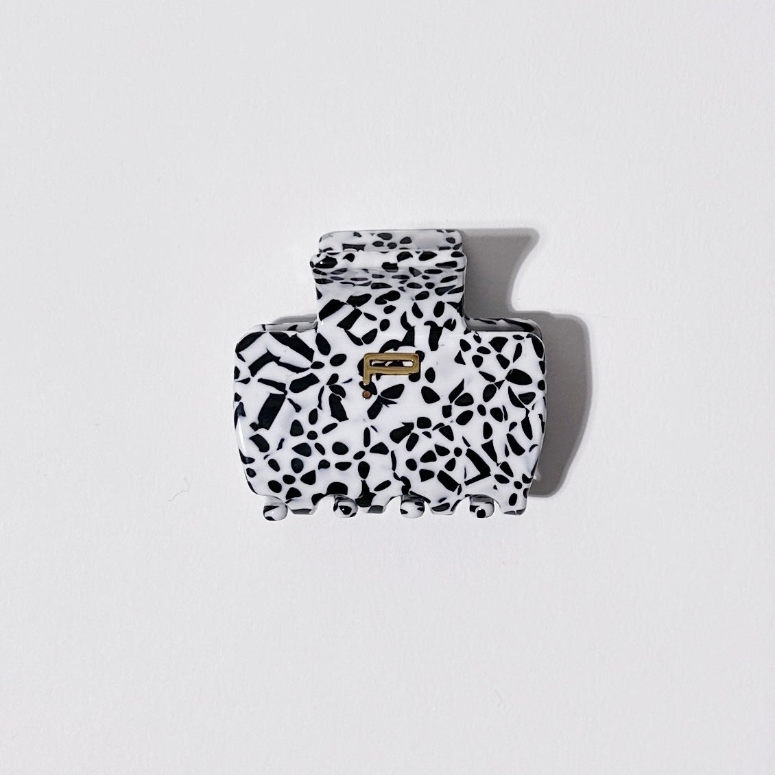 Haarklammer NO.01, caviar