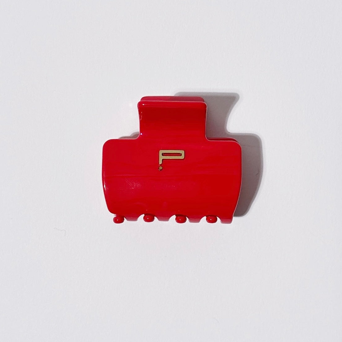 Haarklammer NO.01, rot