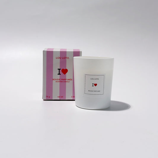 Duftkerze 75g, I Love