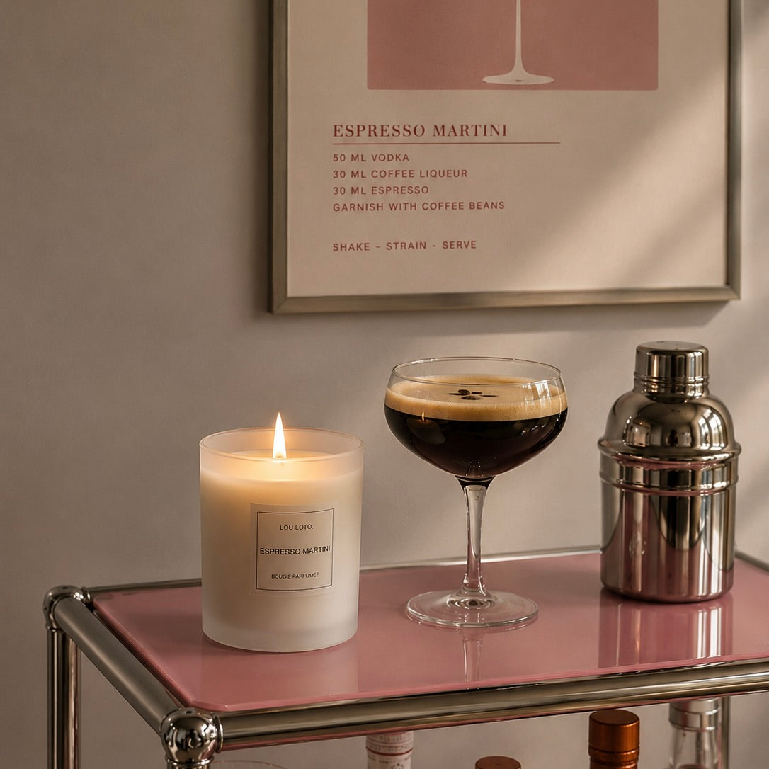 Duftkerze 165g, Espresso Martini
