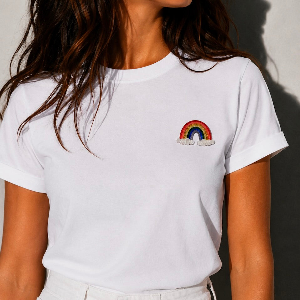 Brosche Rainbow