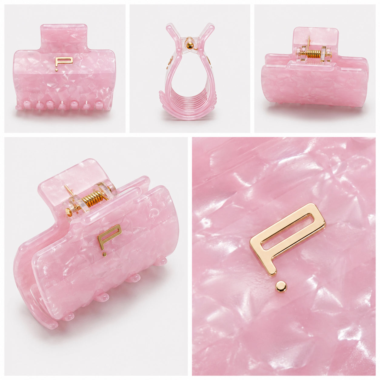 Haarklammer NO.01, bubblegum