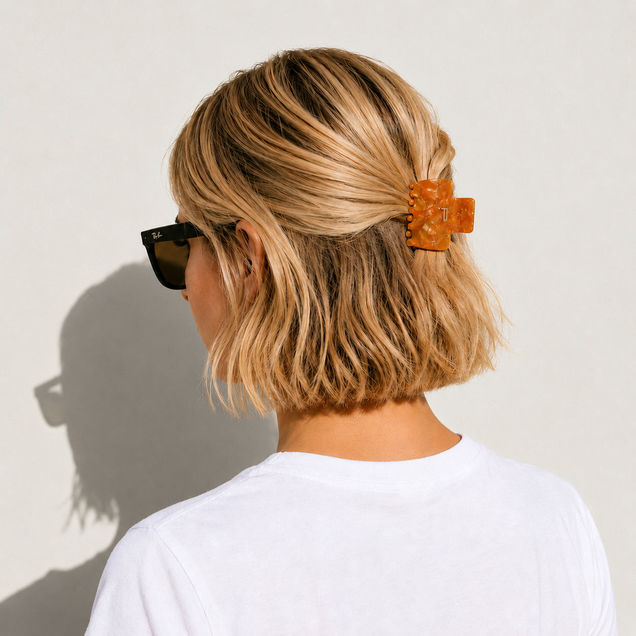Haarklammer NO.01, aperol