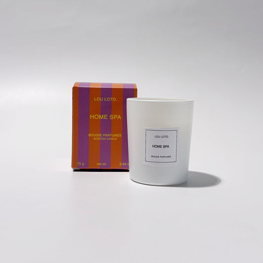 Duftkerze 75g, Home Spa