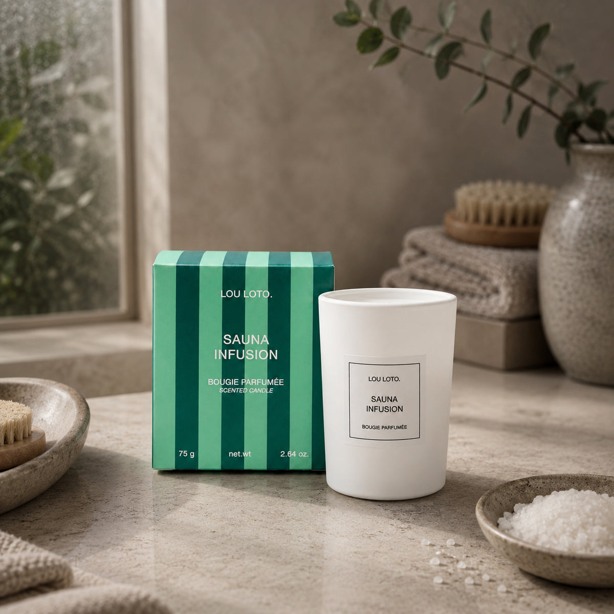 Duftkerze 75g, Sauna Infusion
