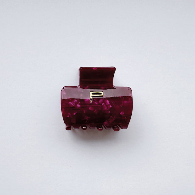 Haarklammer NO.01, bordeaux