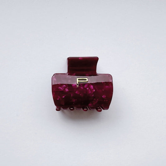 Haarklammer NO.01, bordeaux