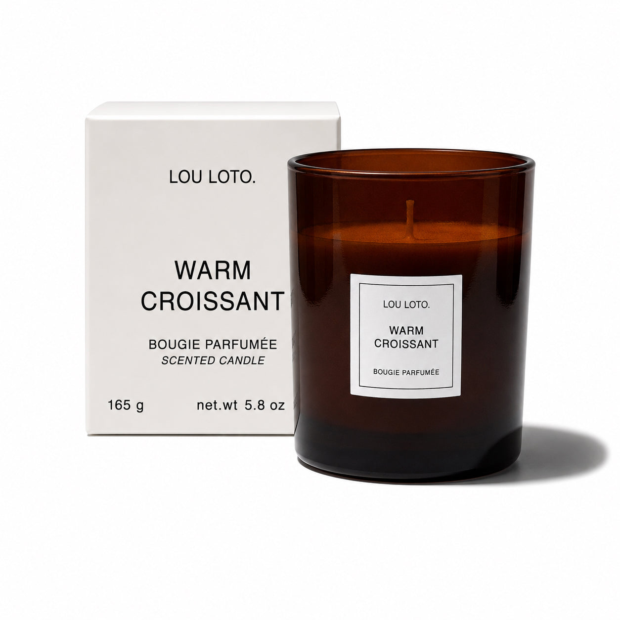 Duftkerze 165g, Warm Croissant