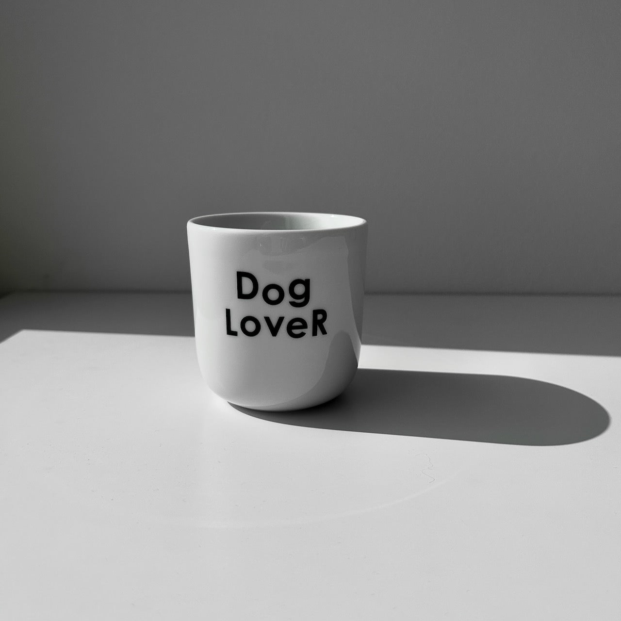 Porzellanbecher, Dog Lover 6 Stück