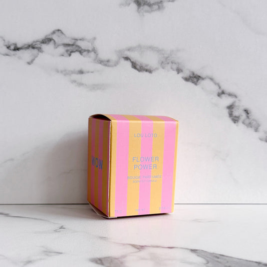 Duftkerze 75g, Flower Power