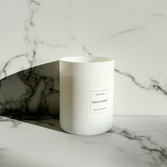 Duftkerze 165g, Fresh Laundry