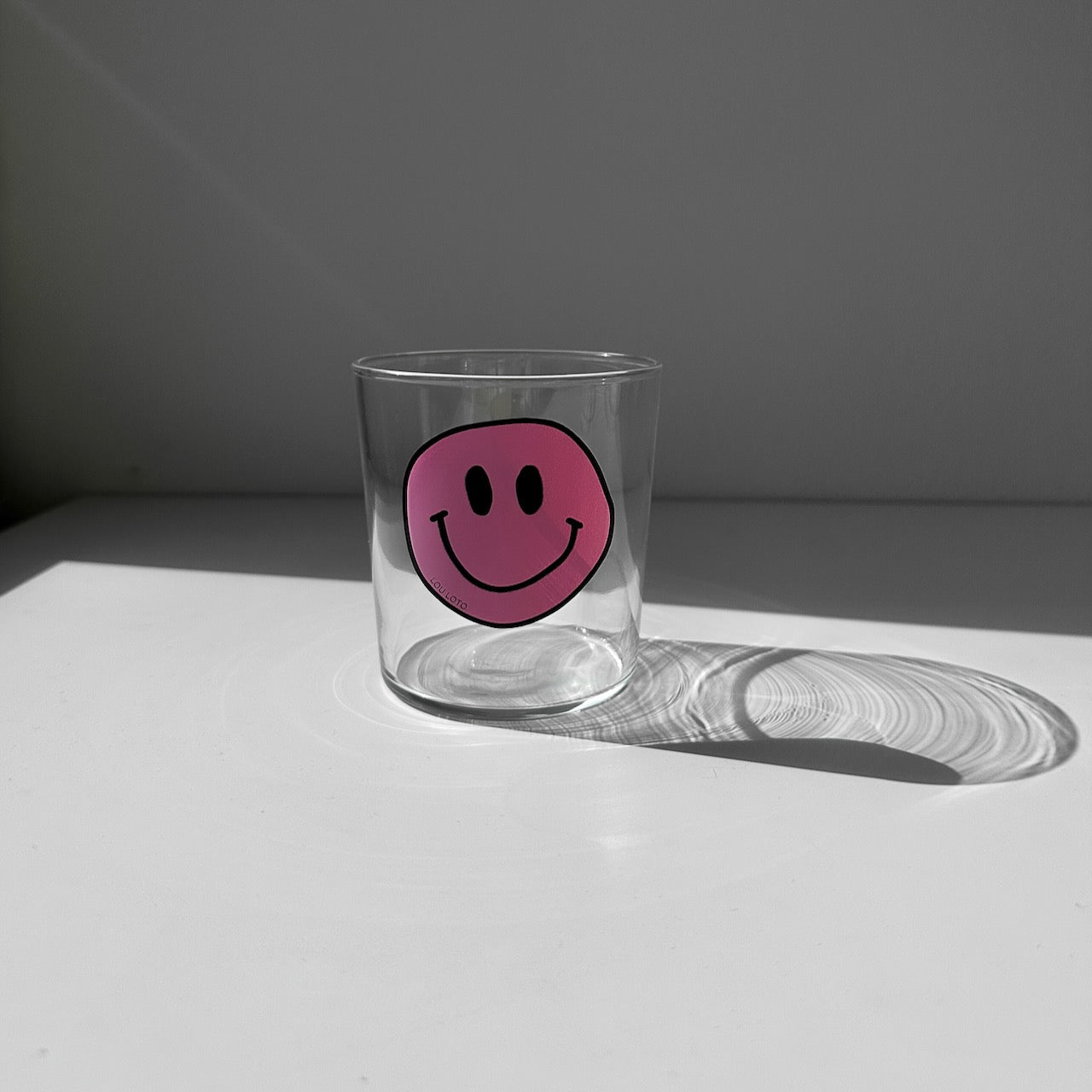 Happy Face Glas, 6 Stk.