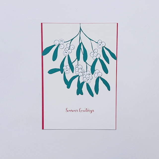 Postkarte Seasons Greetings, 10 Stk.