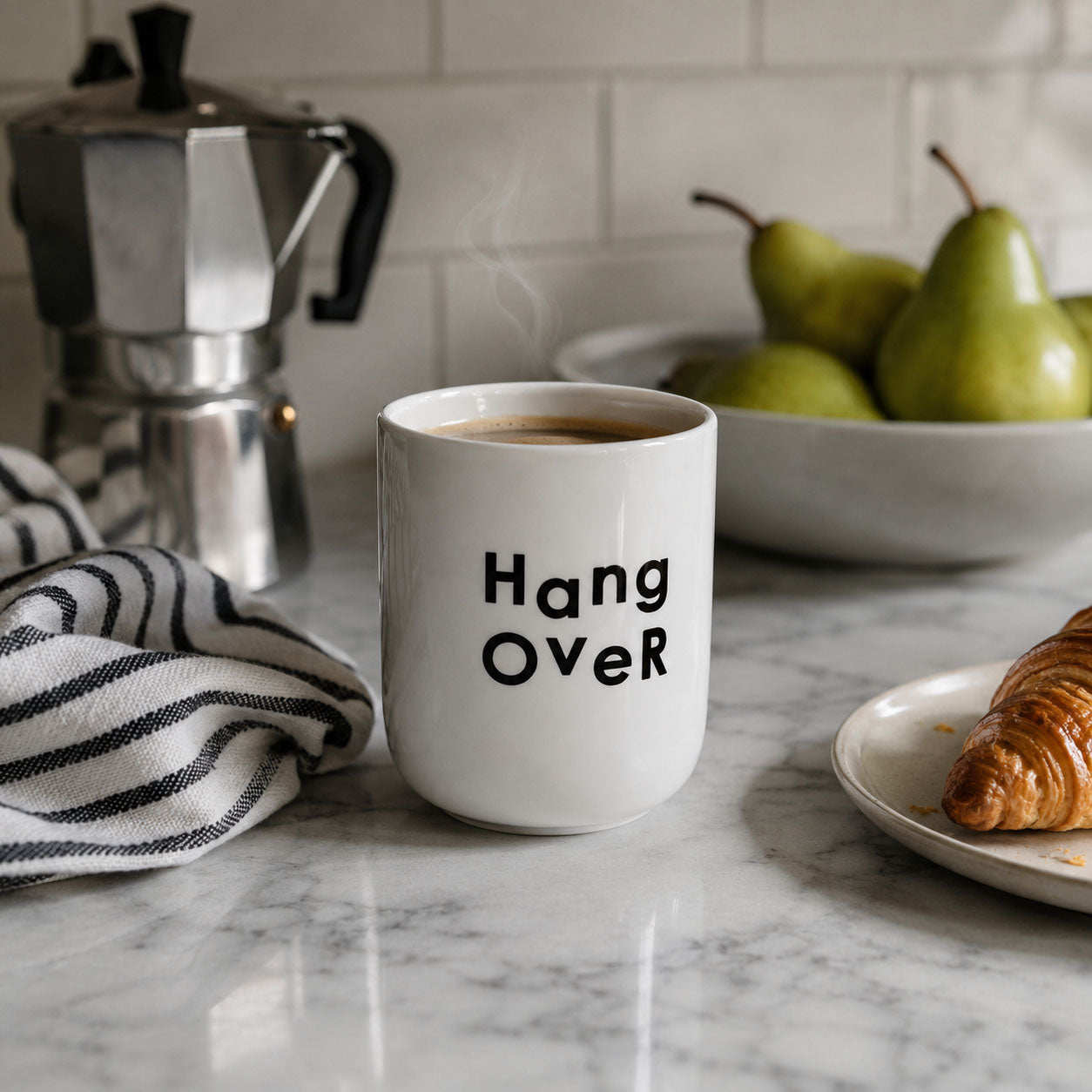 Porzellanbecher Hangover