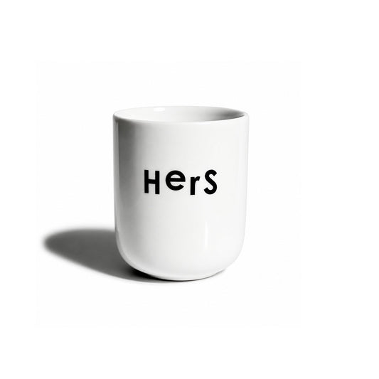 Porzellanbecher Hers